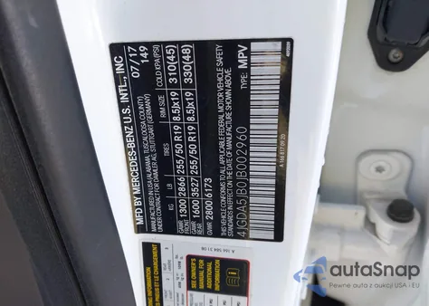 2018 Mercedes-Benz Gle 350 from USA, damaged, VIN 4JGDA5JB0JB002960